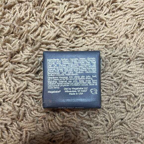 NWT! Megababe Space Bar Detoxifying Charcoal Underarm Bar - Picture 2 of 4